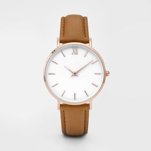 Fashion Women Watches Leather