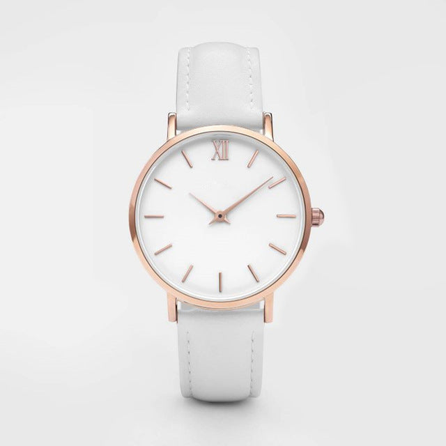 Fashion Women Watches Leather