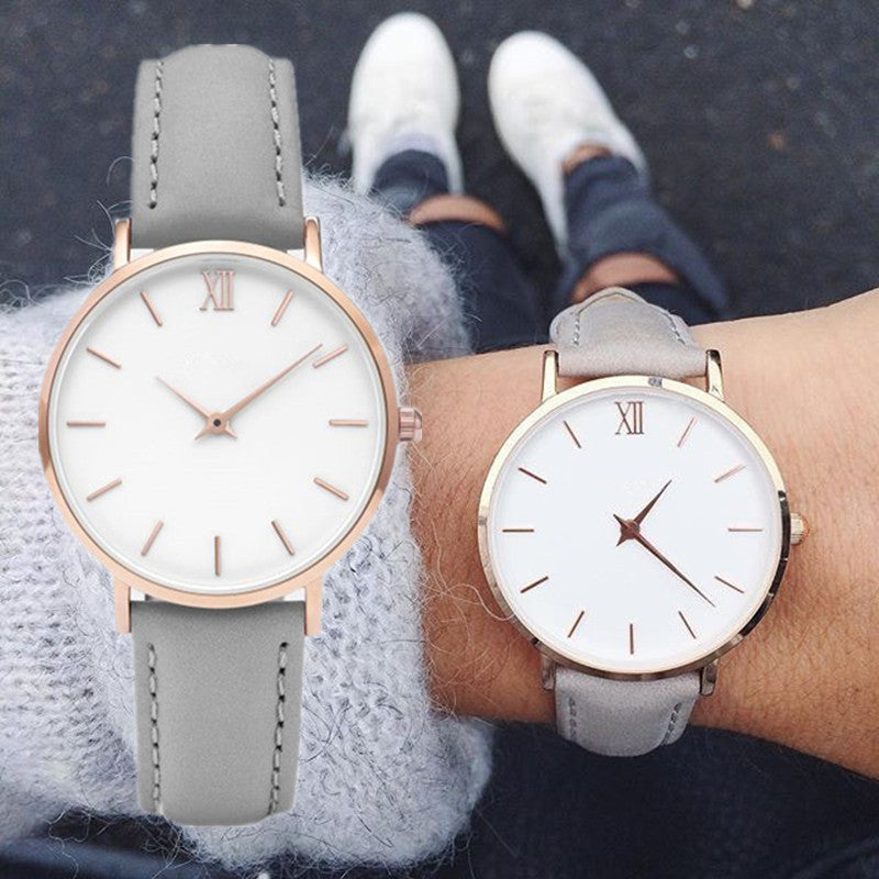 Fashion Women Watches Leather