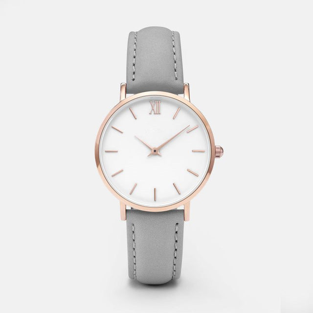 Fashion Women Watches Leather