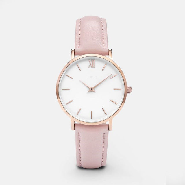 Fashion Women Watches Leather